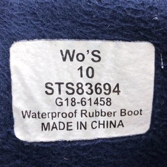 sperry women's gosling quilted rain boots