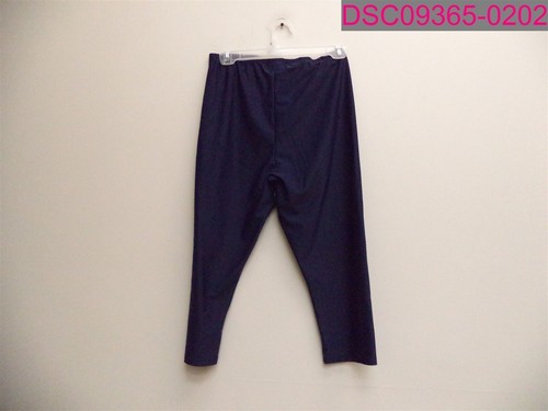 Love My Curves Navy Blue Capri Active Leggings Girls Size 16 - Picture 2 of 5