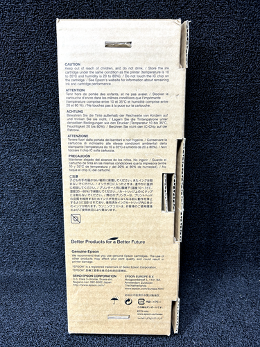 Original Epson Light Black Tintenpatrone T5917 Datum: Februar 2020 - Bild 6 von 6