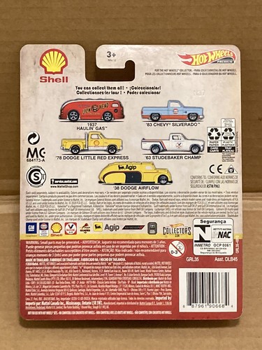 2020 Hot Wheels Premium Pop Culture Vintage Oil 3/5 ‘78 DODGE LI'L RED EXPRESS - Picture 3 of 3