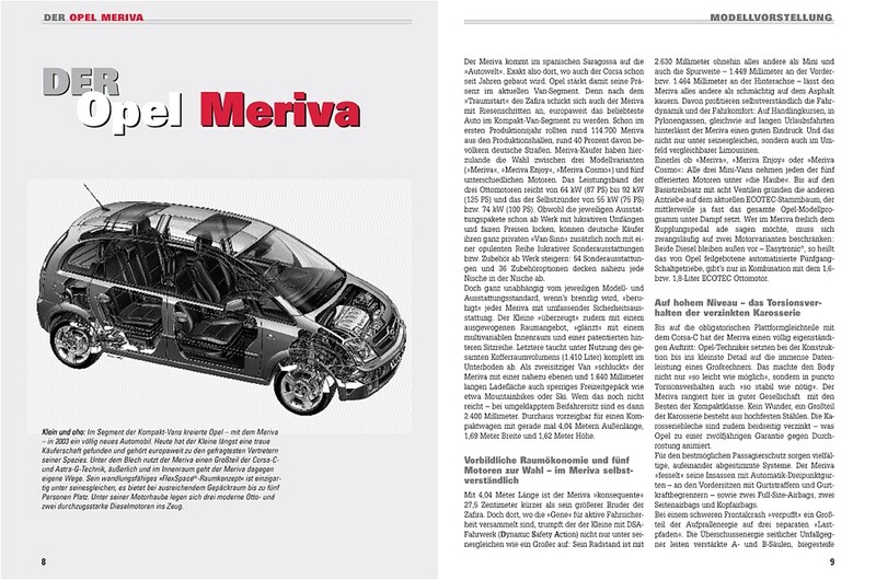 Thumbnail - Opel Meriva Ab Modelljahr 2003. Jetzt Helfe Ich Mir Selbst, Dieter