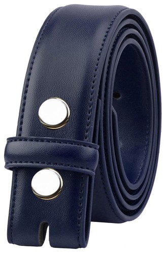 Falari Ersatz Echtleder eleganter Gürtel Riemen ohne Schnalle 33 mm - Bild 23 von 41