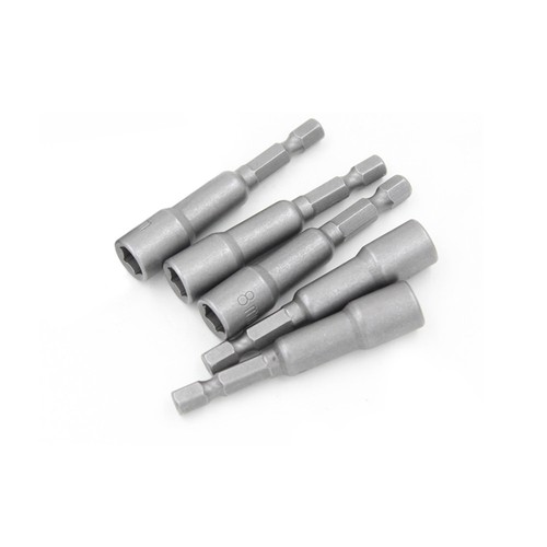 1/4" Sechskant Magnet Stecknuss 6mm-23mm Schlag Sechskantmutter Schraube Bohrer - Picture 6 of 7