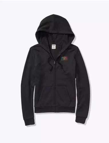 VS PINK Rainbow Foil Full Zip & Jogger Set L - Picture 7 of 8