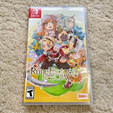 Rune Factory 3 Special Nintendo Switch PREOWNED COMPLETE CIB