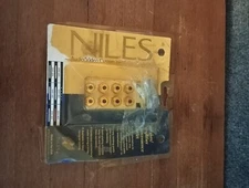 Niles Speaker Amplifier Convenience Outlet 5W-8D White Gold Plating USA Made New