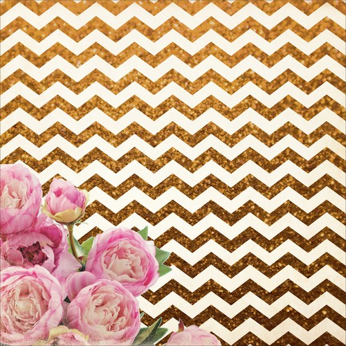"All That Glitters Glitter Cardstock 12""X12""Chevron, Set Of 10" "All That Glitters Glitter Cardstock 12""X12""Chevron, Set Of 10"