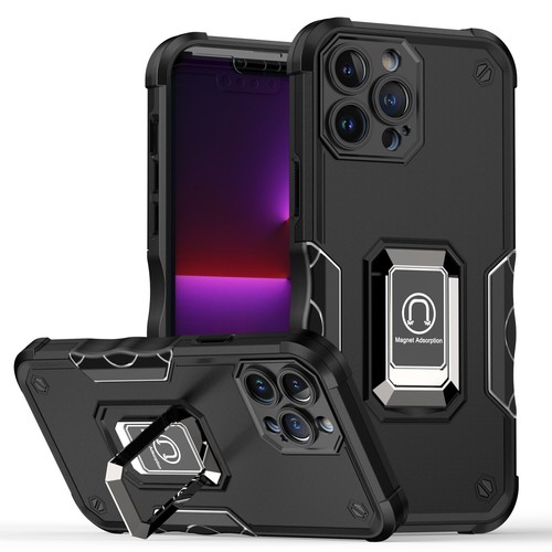 For Apple iPhone XR Hybrid Cases with Ring Kickstand Rugged TPU Shockproof Cover - Picture 3 of 43