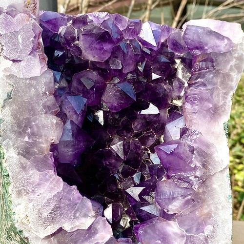 19.43LB Natural Brazilian Amethyst Crystal Cave Stone Cluster Quartz Geode Heal - 第 15/18 張圖片