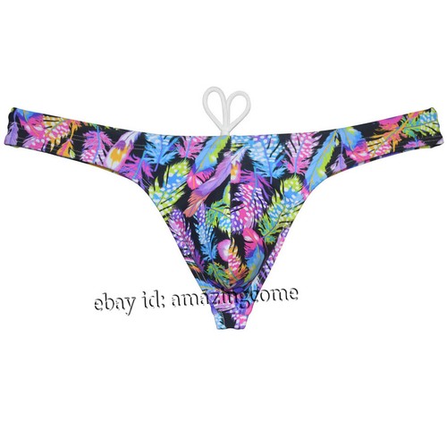 Hot Herren Bikini Schwimm Tanga Badeanzug glatte Bademode T-Back Mini Beachwear Surfen - Bild 31 von 84