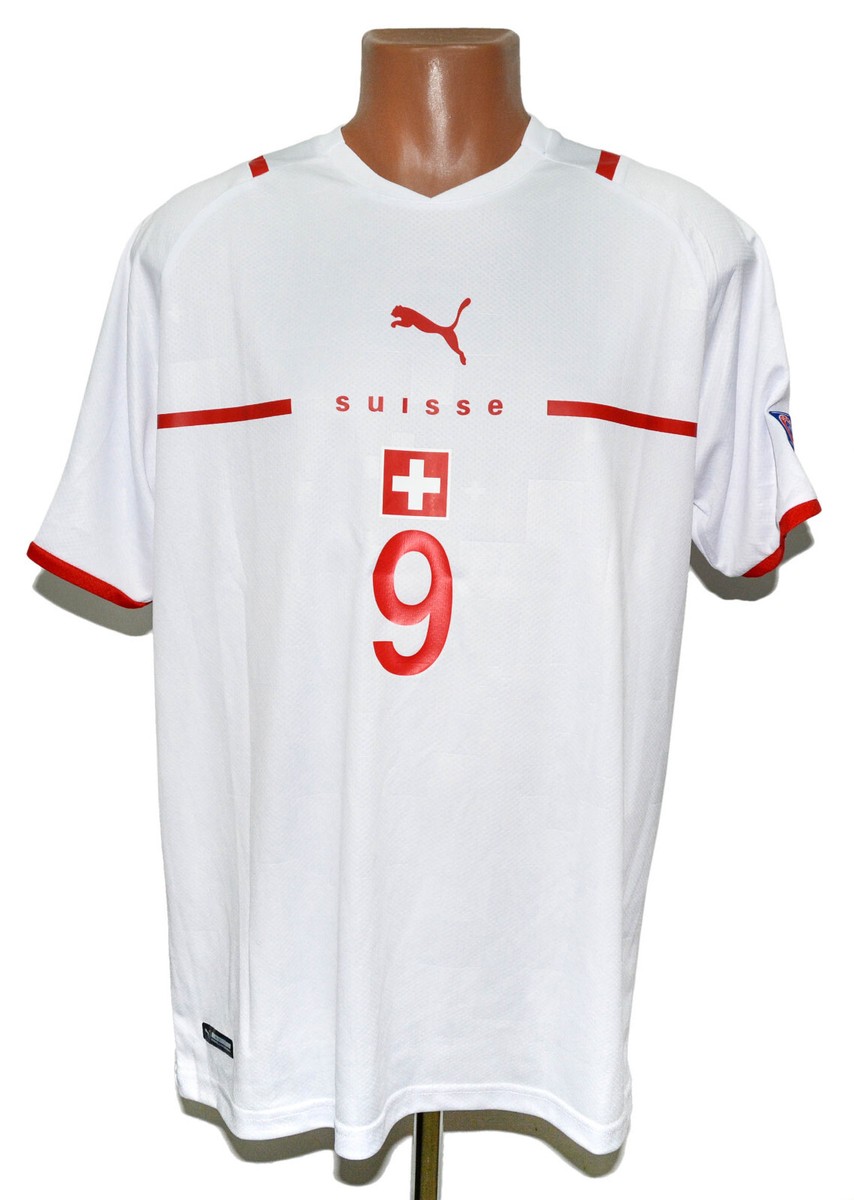 SWITZERLAND 2021/2022 AWAY FOOTBALL SHIRT JERSEY PUMA SIZE XL #9