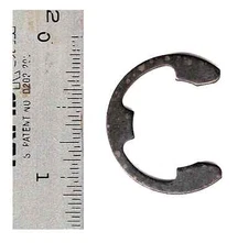 3/4" (.750) E Style Retaining Snap Ring Steel Black Phosphate 5DY91 - SE-74ST PA