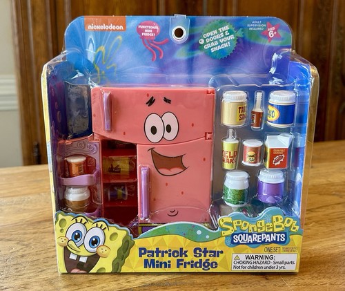 Bob Esponja Pantalones Cuadrados Patrick Star Juguete Mini Nevera y Bob Esponja Alimentos Nickelodeon - Imagen 2 de 7