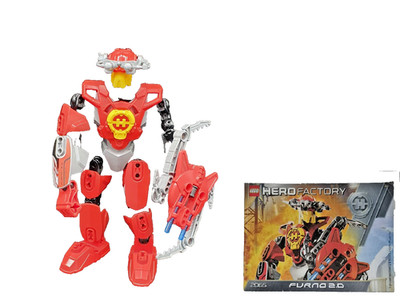  LEGO Hero Factory: Ordeal of Fire: 2065 Furno 2.0 + Bauanleitung 
