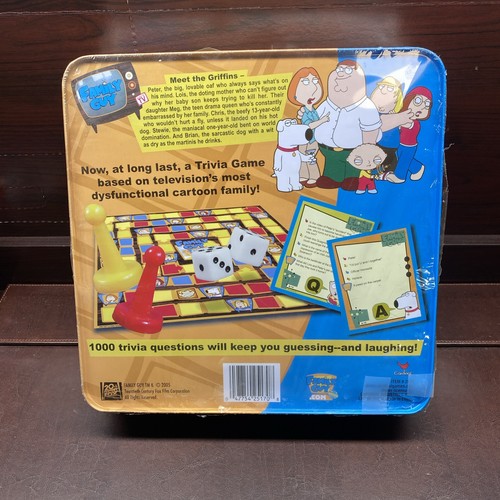 Cardinal Family Guy Trivia Game New Sealed Party Night Collectible Gaming - Picture 2 of 5