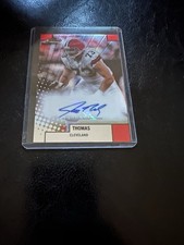 2024 Topps Finest Flashback Auto Joe Thomas #FBA-JTH Refractor 