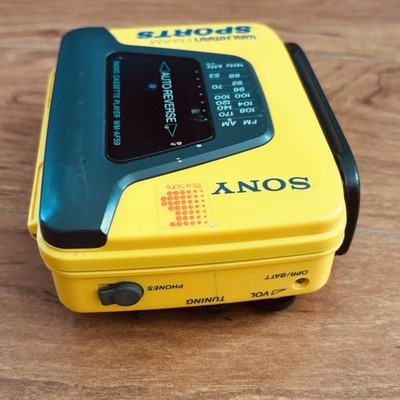 Sony Walkman WM-AF59 Sports Cassette Player - New Belts