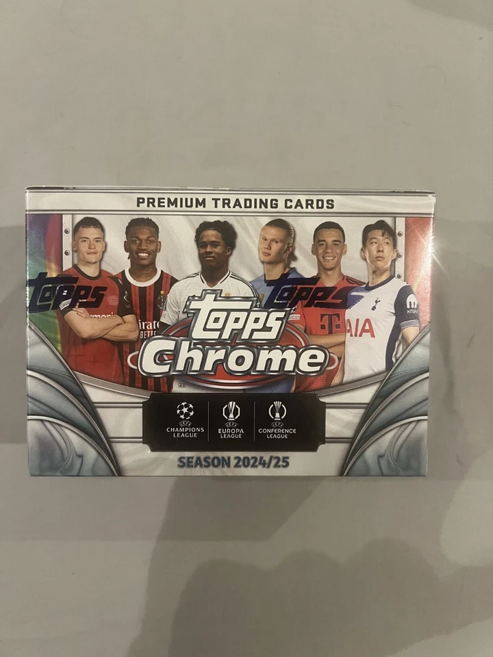 Topps Chrome Uefa UCC 2024-25 Sealed Soccer Blaster Box - Image 2 of 4