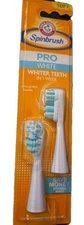 Spinbrush Pro White Replacement Brush Heads, 2 Heads, SOFT, New In Package