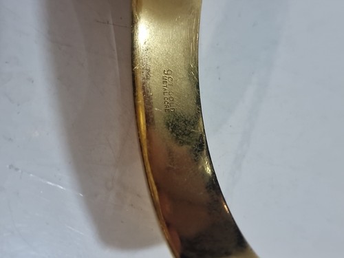 Vintage Armreif 9 kt Metallkern - Bild 4 von 7