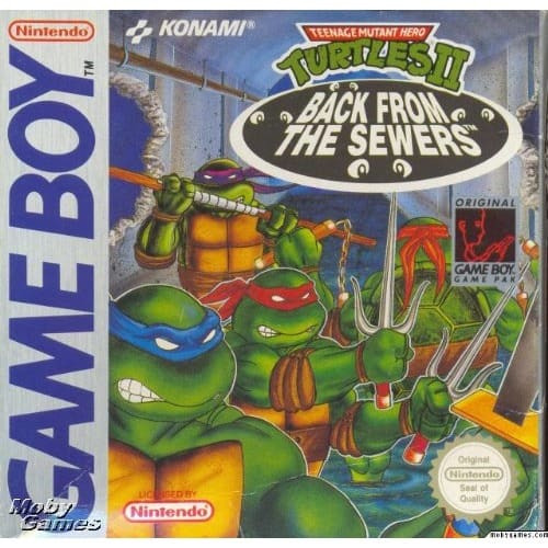 Teenage Mutant Ninja Turtles II Back From the Sewers (Gameboy) OHNE BOX OHNE HANDBUCH - Bild 1 von 1