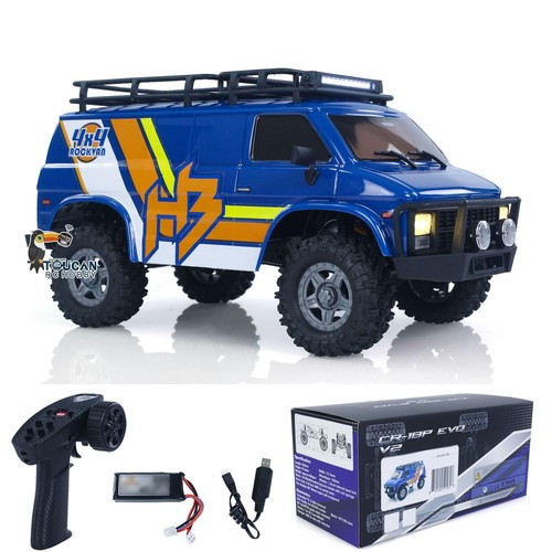 Hobby Plus 1/18 4*4 RC Rock Crawler CR18P 1810503 2Speed Off Road Vehicle Model - Picture 2 of 12