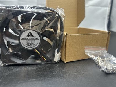 GDSTIME 80mm X 15mm 4 Pin Fan 12v  Slim 8015