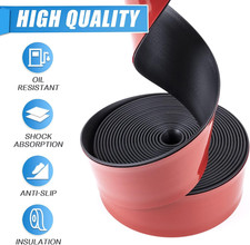 Neoprene Rubber Strips Self Adhesive Sheets, Rolls & Strips with Adhesive Bac...