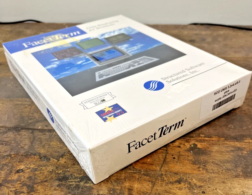 Facet Term UNIX Windowing for Terminals - New-Sealed - Image 4 of 4