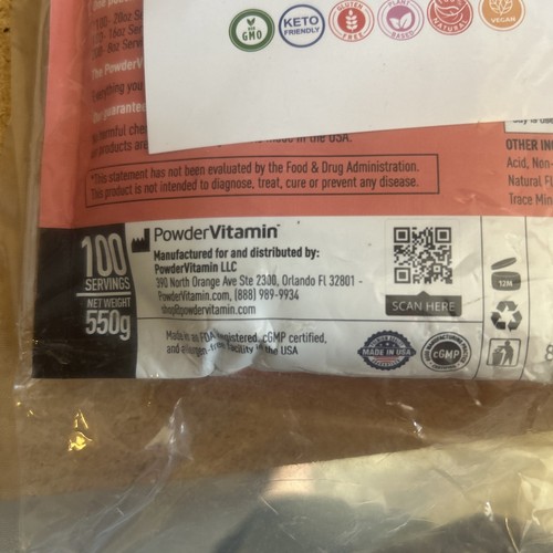 Neu mit Etikett Pulver Vitamin Elektrolyte Pulver Guave Kiwi 100 Portionen Keto Null Zucker - Bild 7 von 8