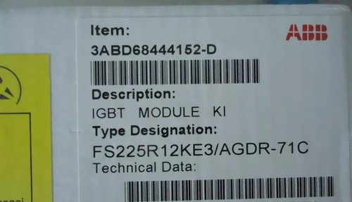 FS225R12KE3/AGDR-71C ABB Power Driver Board Brand New in Box!Spot Goods Zy - Picture 2 of 4
