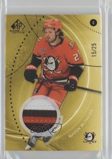 2025 Upper Deck SP Game Used Gold Premium Memorabilia 15/25 Mason McTavish 1b6r