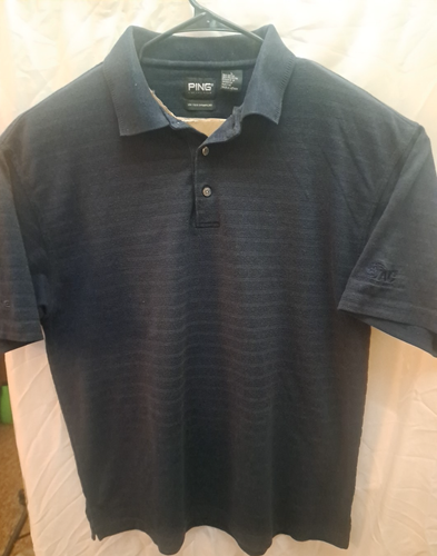 2 Ping Golf Polo Shirts Blue Suwanne American/Red (Large Shirts Collar) See Pics - Picture 19 of 22