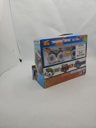 Hot Wheels Monster Trucks Twisted Tredz 1:43 Rodger Dodger #BXQ - Picture 4 of 6
