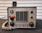 Vtg. E.F. Johnson Viking Messenger CB Radio w/Microphone Powers On Untested 1958