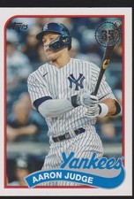2024 Topps #89B-31 Aaron Judge 1989 Topps Baseball 35th Anniversary (Series One)