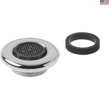 Polished Chrome Faucet Aerator Kit - 2.0 GPM, Easy Installation, Fits Most