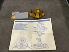gi joe lot 1986 Serpentors Vehicle Air Chariot 100% complete W/blue Print & FC