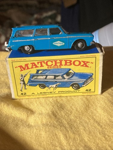 Matchbox By Lesney Made In England Studebaker Lark Wagionaire No Dog/Hunter - Picture 1 of 14