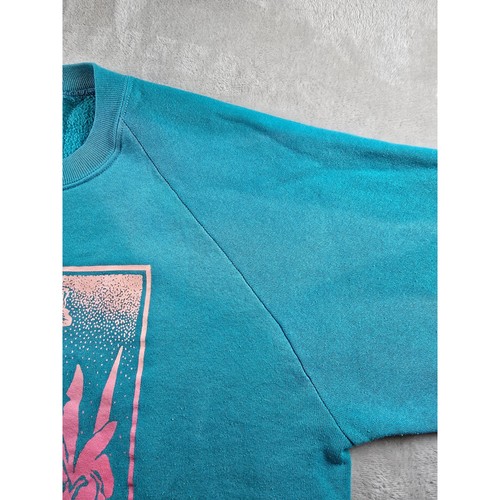 Vintage Sweatshirt XL Natur Schmetterling Grafik Ouray Colorado Made USA *lesen - Bild 6 von 15