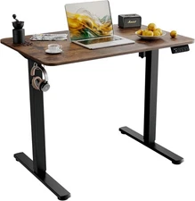 ERGOMAKER 35" Electric Standing Desk, Adjustable Height, Sit Stand up Desk for H