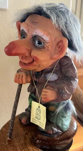 Norwegian Troll Figure with Tag Erling Kagge Bergen - Picture 5 of 7