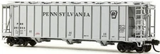 N BLMA #16009 GATX 3500 Dry-Flo 3-Bay Covered Hopper Pennsylvania RR Rd# 261001