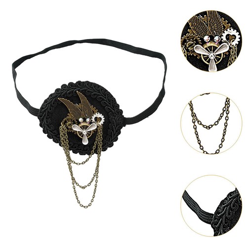 Eye Mask Essential Decoration Fancy Dress Pirate Blindfold for Women Men - Picture 4 of 7