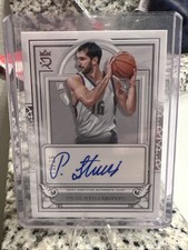 2023-24 Topps Royalty Peja Stojakovic 15/25 Court Circular Autographs On Card