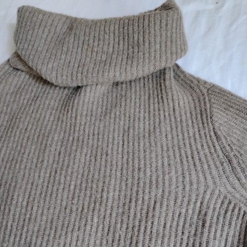 Saks Fifth Avenue Pullover Medium Kaschmir Ripp Grobstrick Taschen Strick Kuschelig Norm - Bild 4 von 13