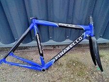 Pinarello Prince Frameset + Carbon Fork – Rim Brake – Road Frame – Blue/Black