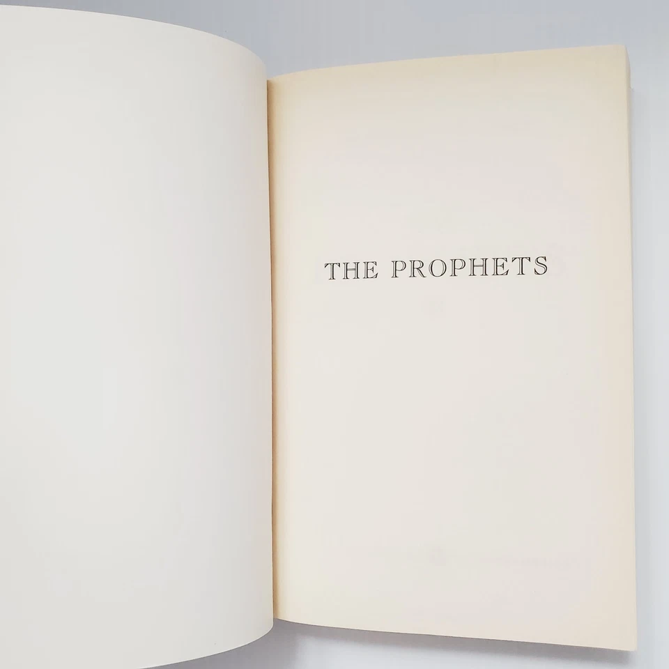 The Prophets Book Christian History Heschel Seminal Bible Study Old Testament Foto 4 de 4