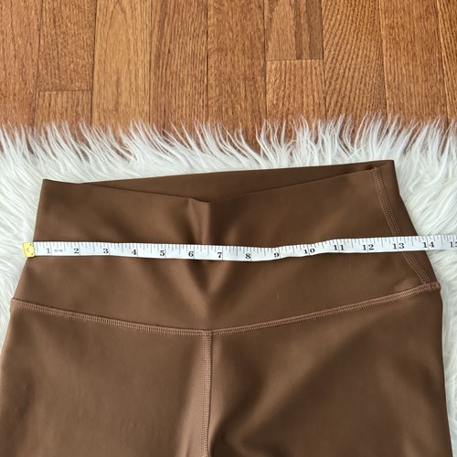 Alo Yoga Airlift Leggings Damen Medium High Rise 7/8 Cinnamon Brown Athleisure - Bild 7 von 10