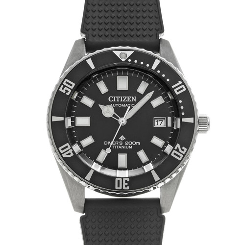 CITIZEN WATCH PROMASTER MECHANICAL DIVER 200M NB6021-17E AUTOMATIC BLACK MEN'S - Picture 2 of 6